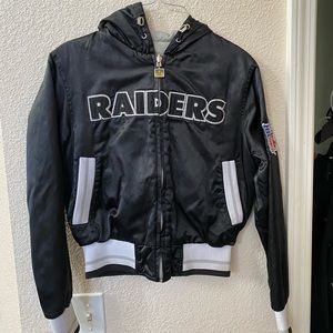 Reversible raiders jacket